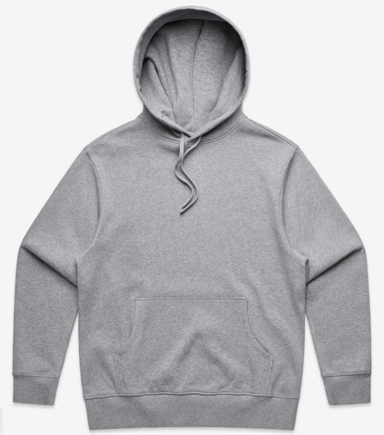 'Washed' Grey Hoodie