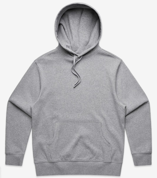 'Washed' Grey Hoodie